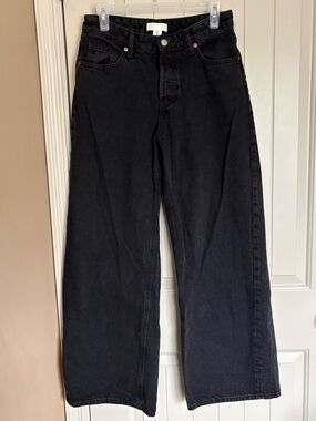 H&M wide leg jeans